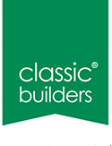 small green classic builders logo
