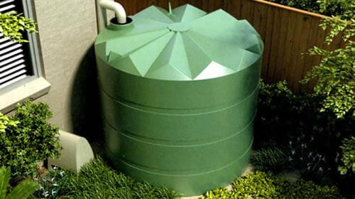 rain water collection tank